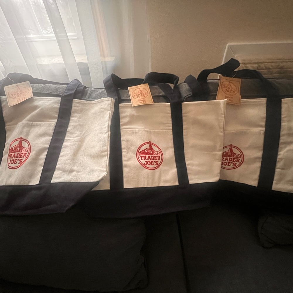*NEW* Trader Joe’s Navy Reusable Tote